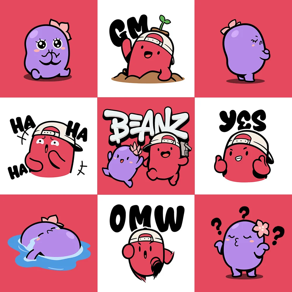 Beans Stickers - nextNFTmint