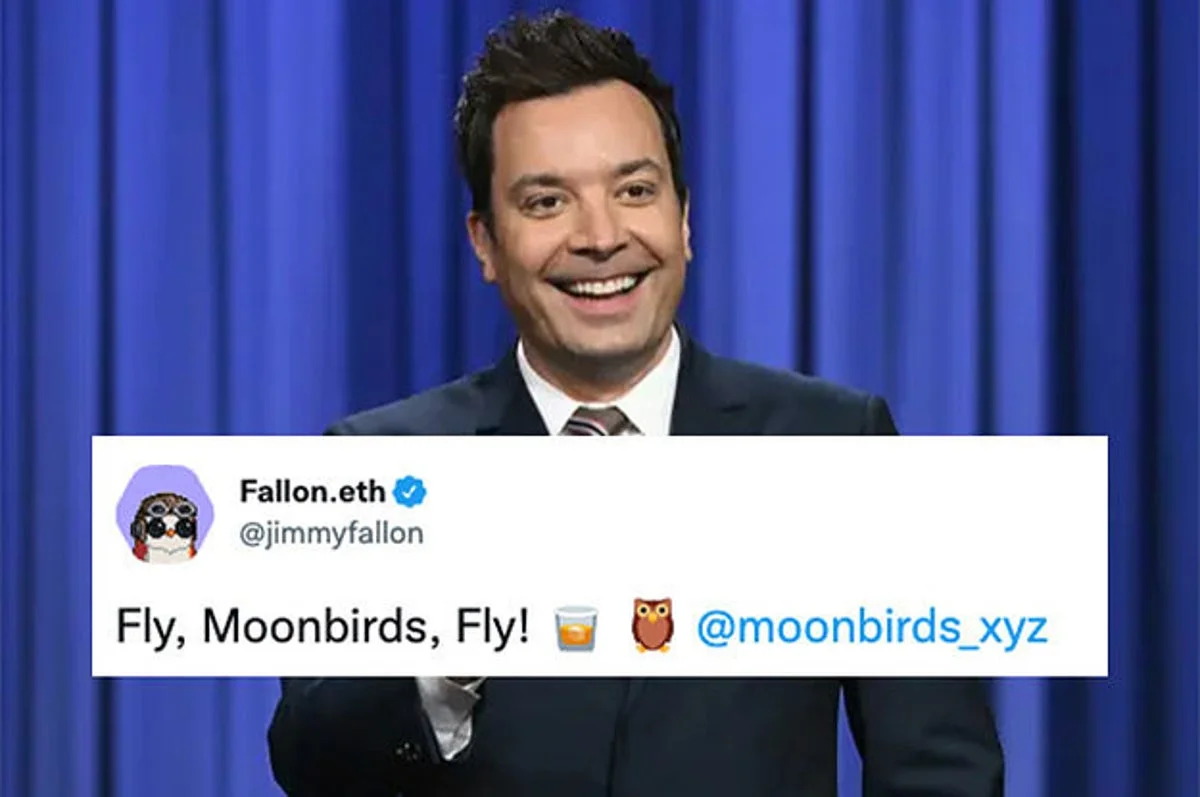 Jimmy Fallon and Moonbird NFT